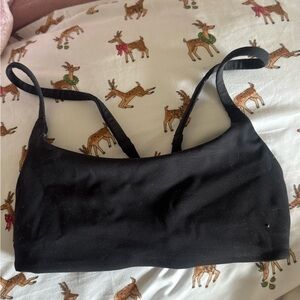 Lululemon black sports bra